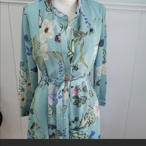 Gucci butterfly/flower dress